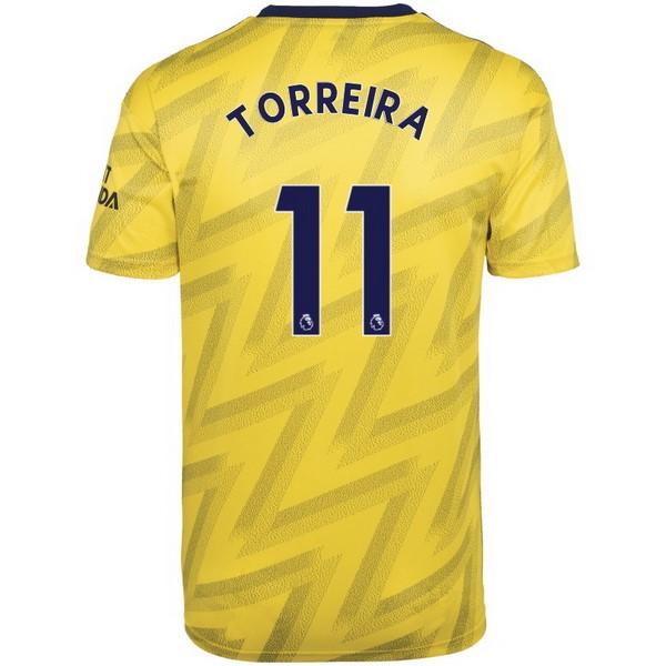 Camiseta Arsenal NO.11 Torreira 2ª 2019/20 Amarillo